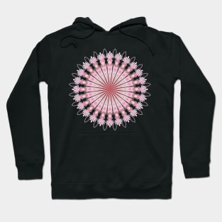 Pink Angel Of Love Mandala Hoodie